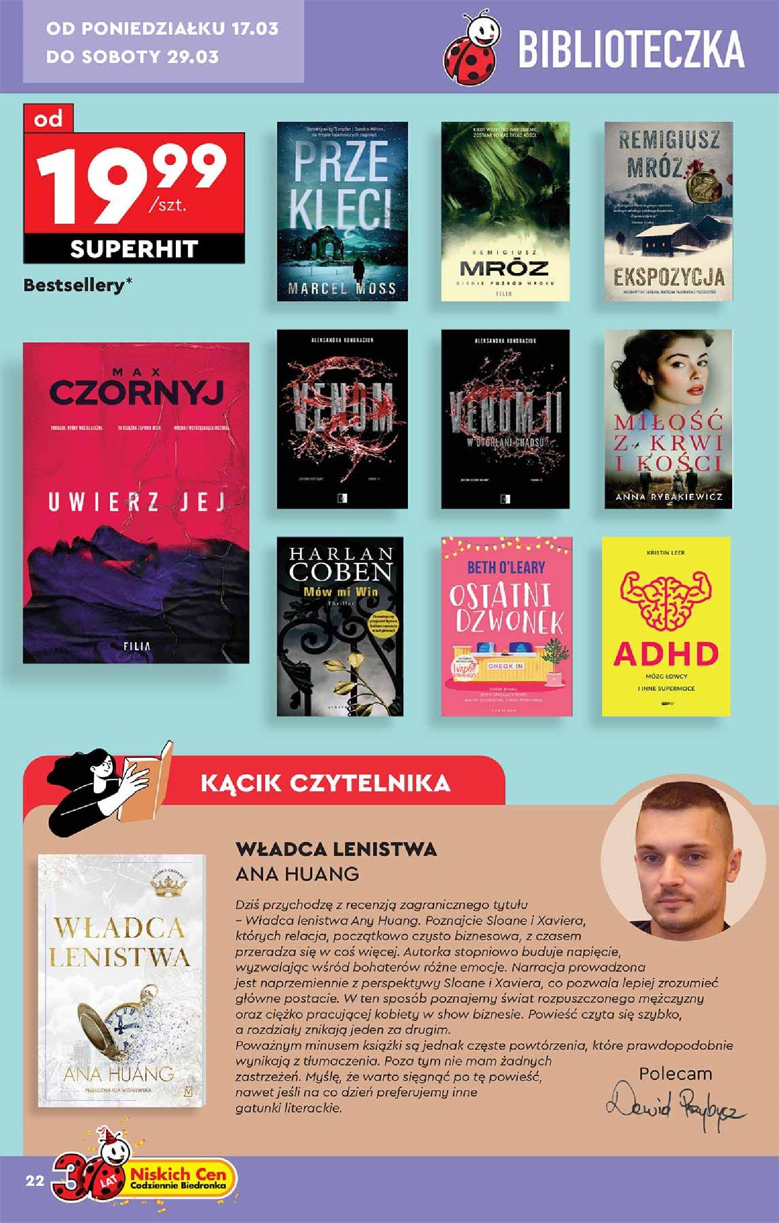 Gazetka promocyjna Biedronka str. 22