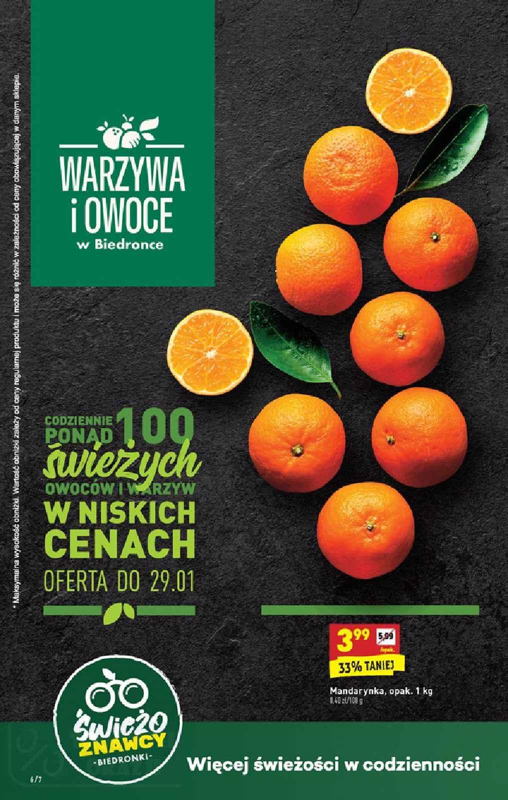 Gazetka promocyjna Biedronka str. 6