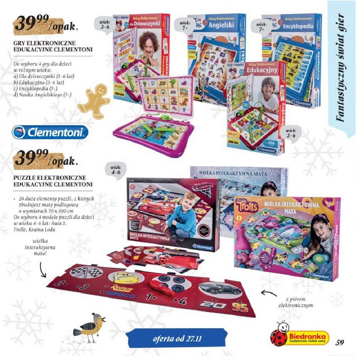 Gazetka promocyjna Biedronka str. 59