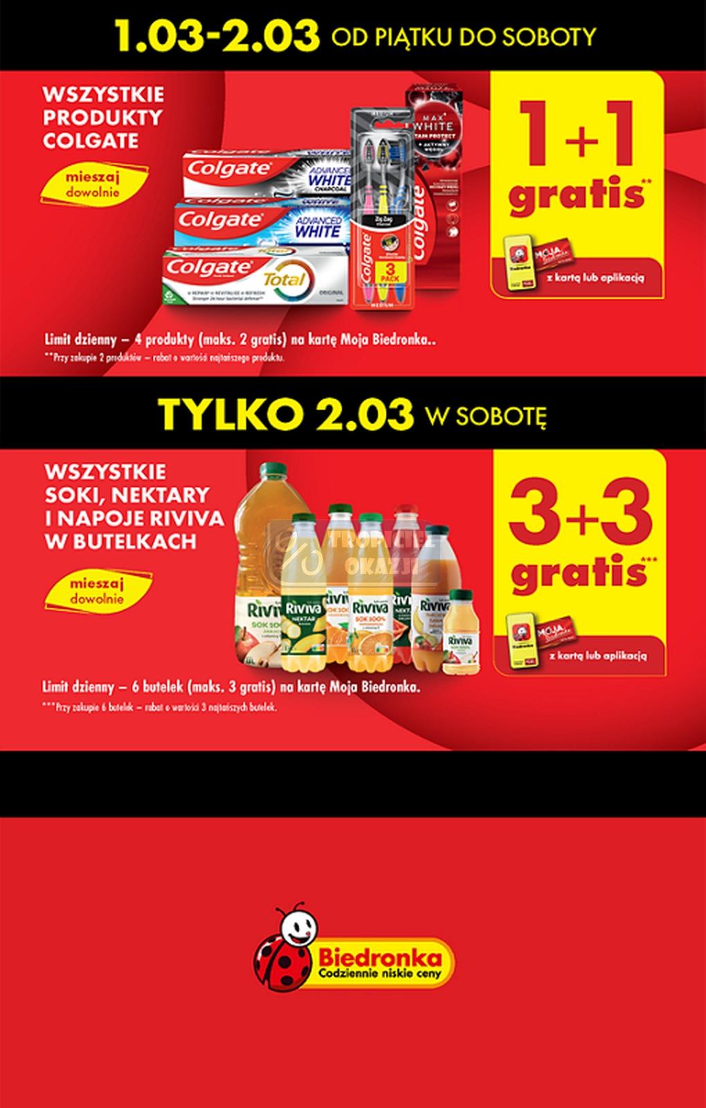 Gazetka promocyjna Biedronka str. 3