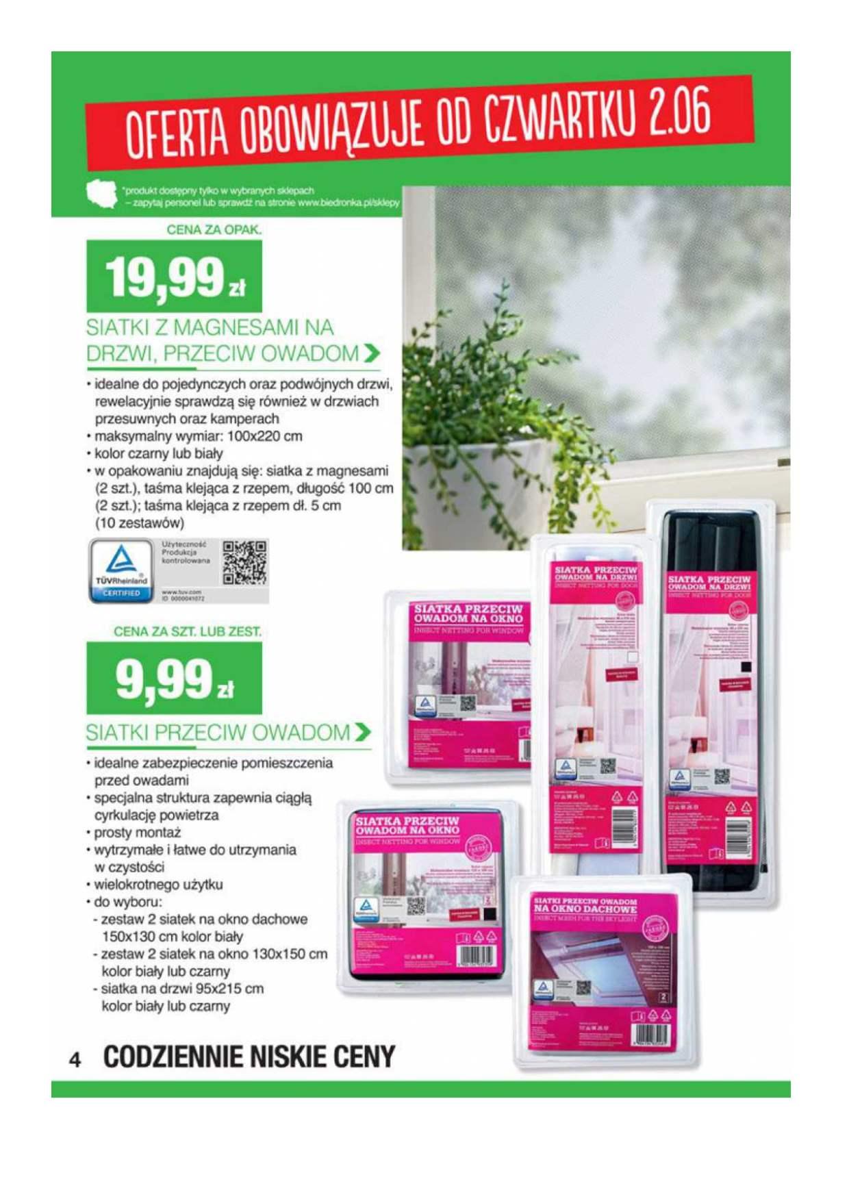 Gazetka promocyjna Biedronka str. 4