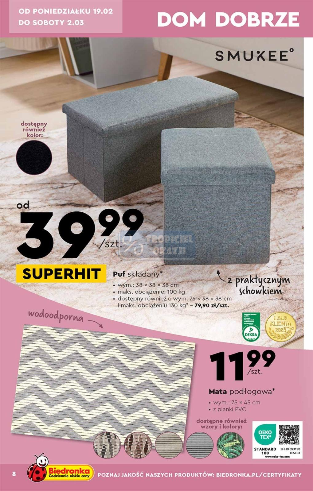 Gazetka promocyjna Biedronka str. 8