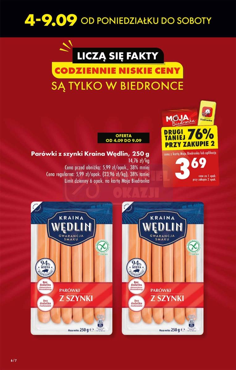 Gazetka promocyjna Biedronka str. 6