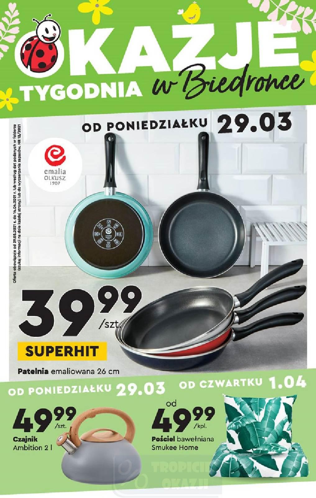 Gazetka promocyjna Biedronka str. 1