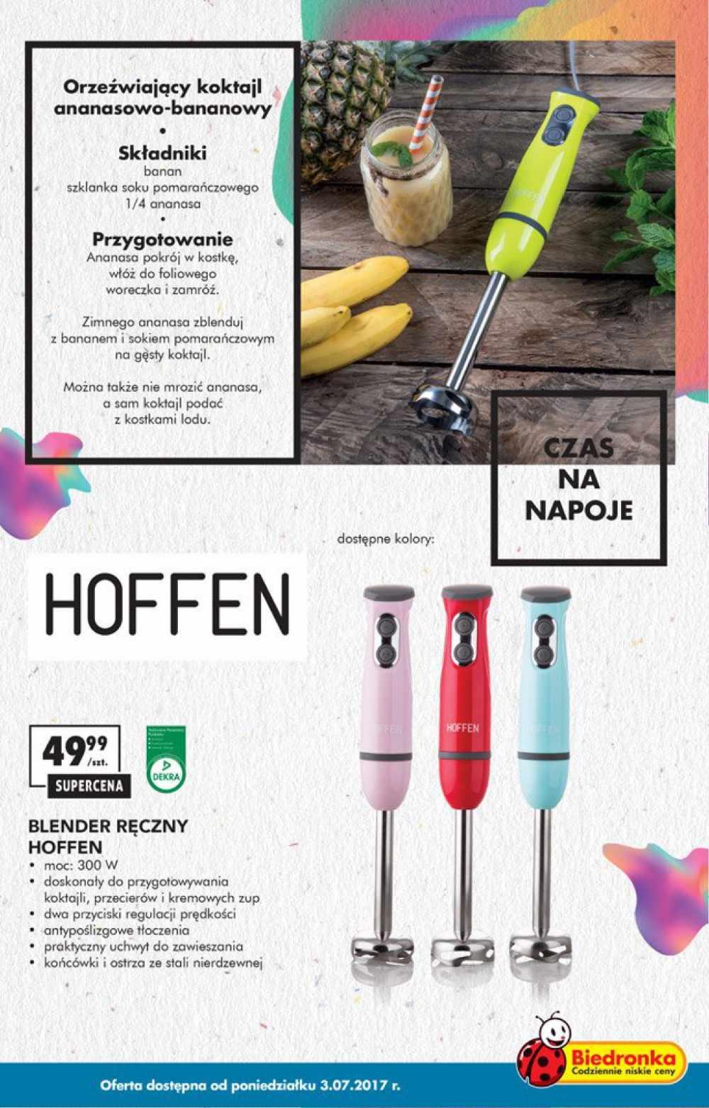 Gazetka promocyjna Biedronka str. 3