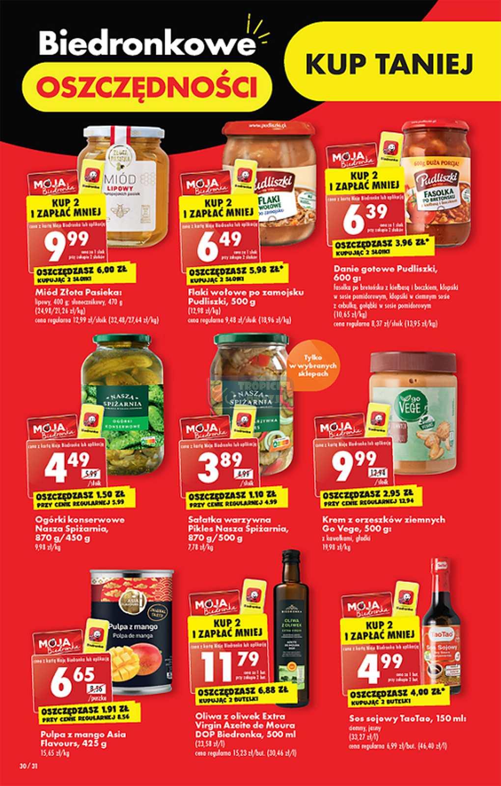 Gazetka promocyjna Biedronka str. 30