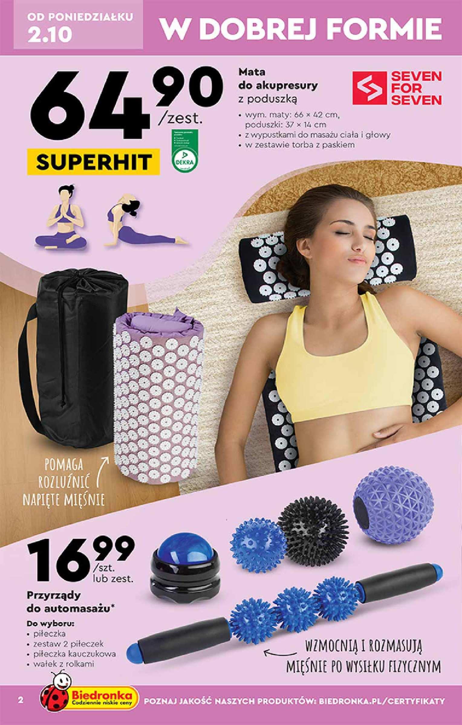 Gazetka promocyjna Biedronka str. 2