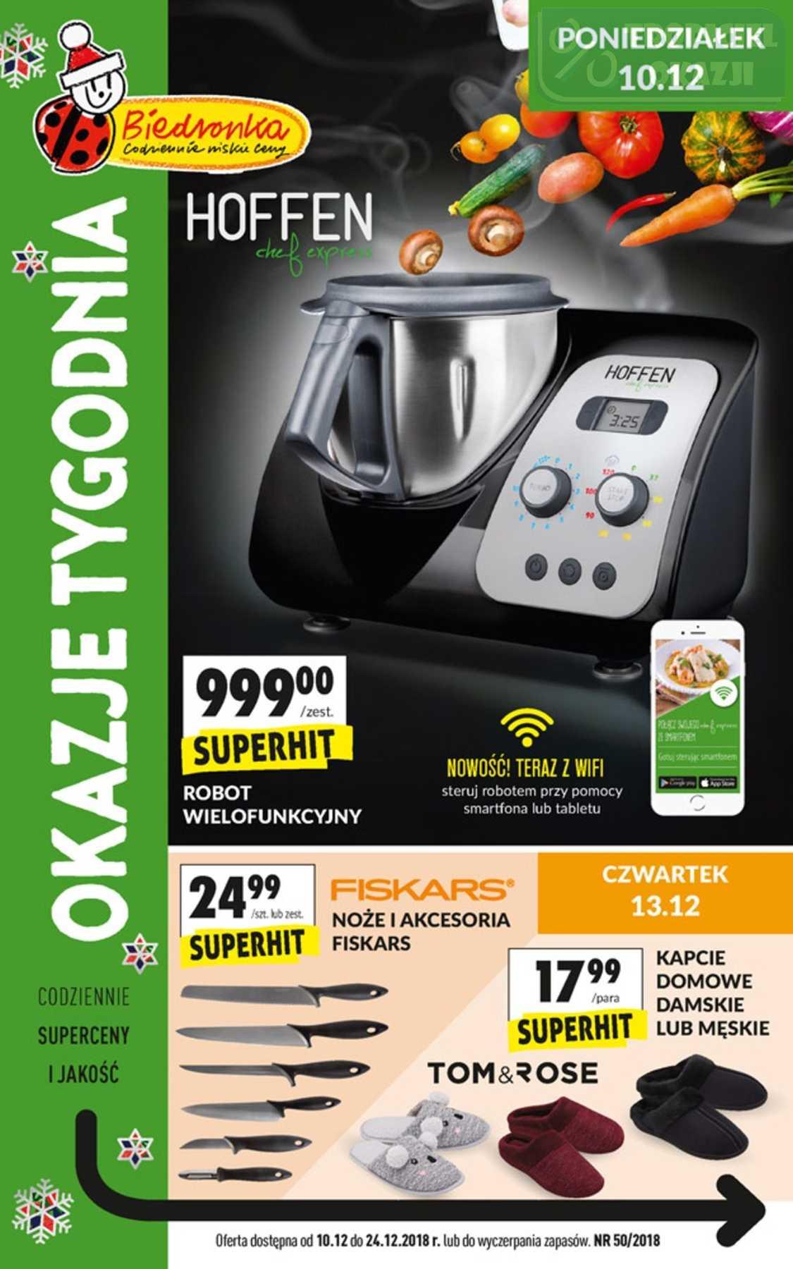 Gazetka promocyjna Biedronka str. 1