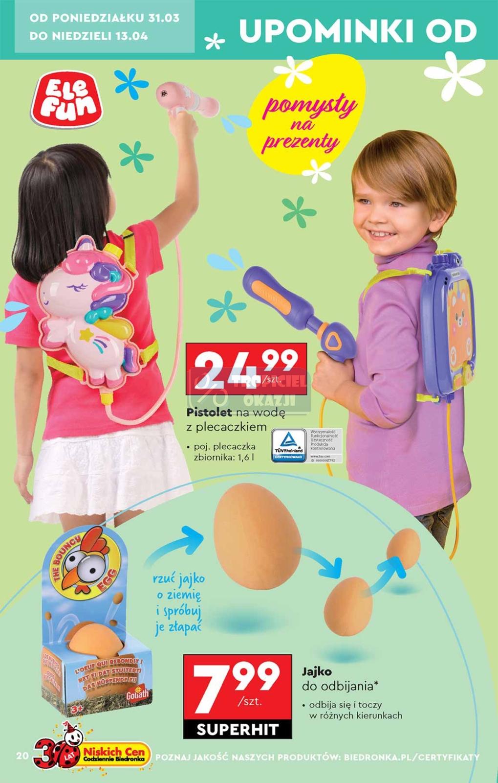 Gazetka promocyjna Biedronka str. 20