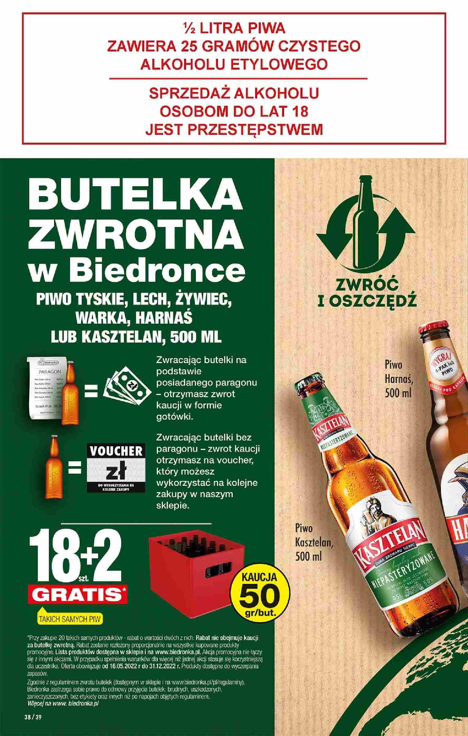 Gazetka promocyjna Biedronka str. 38