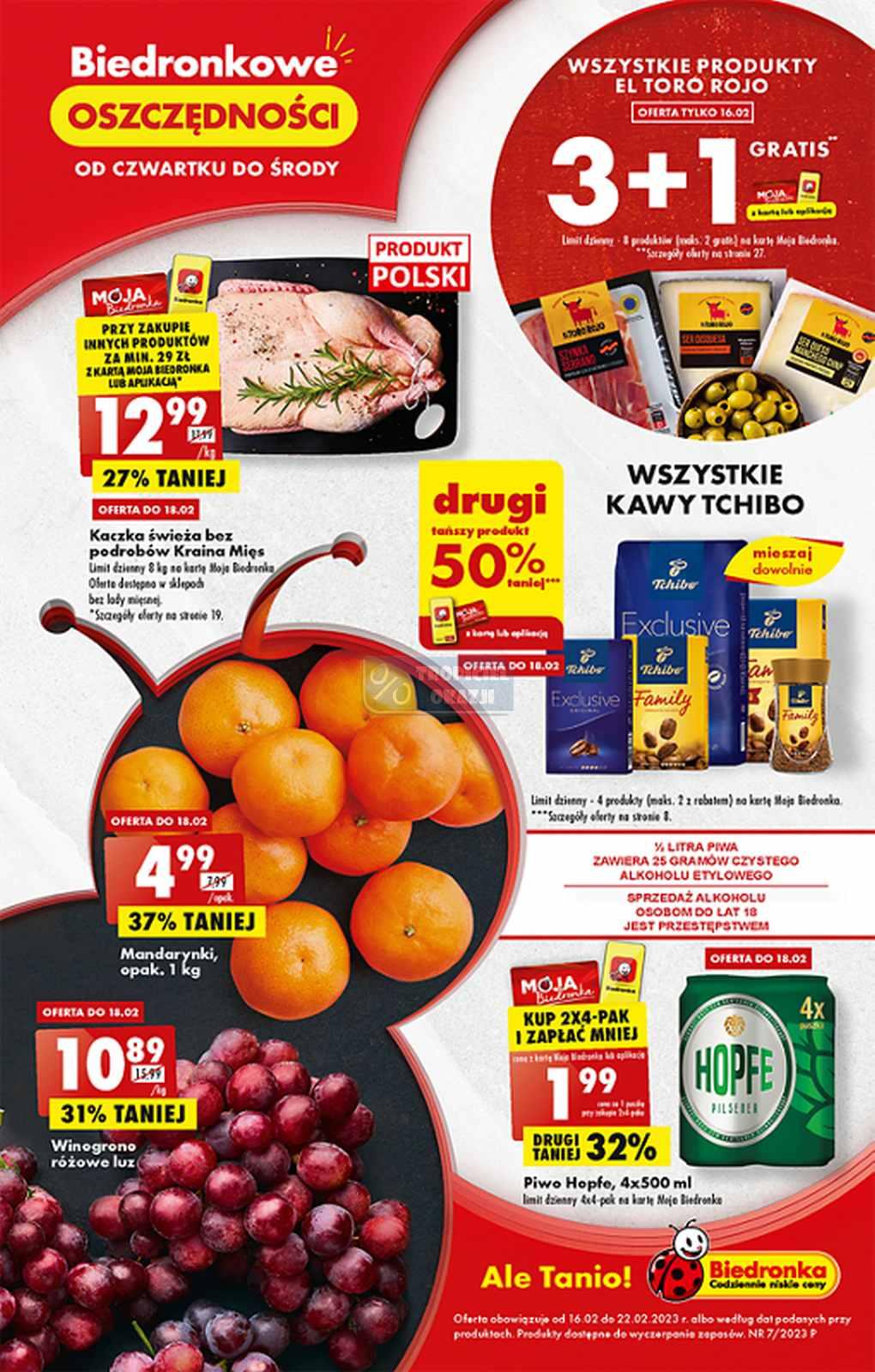 Gazetka promocyjna Biedronka str. 1