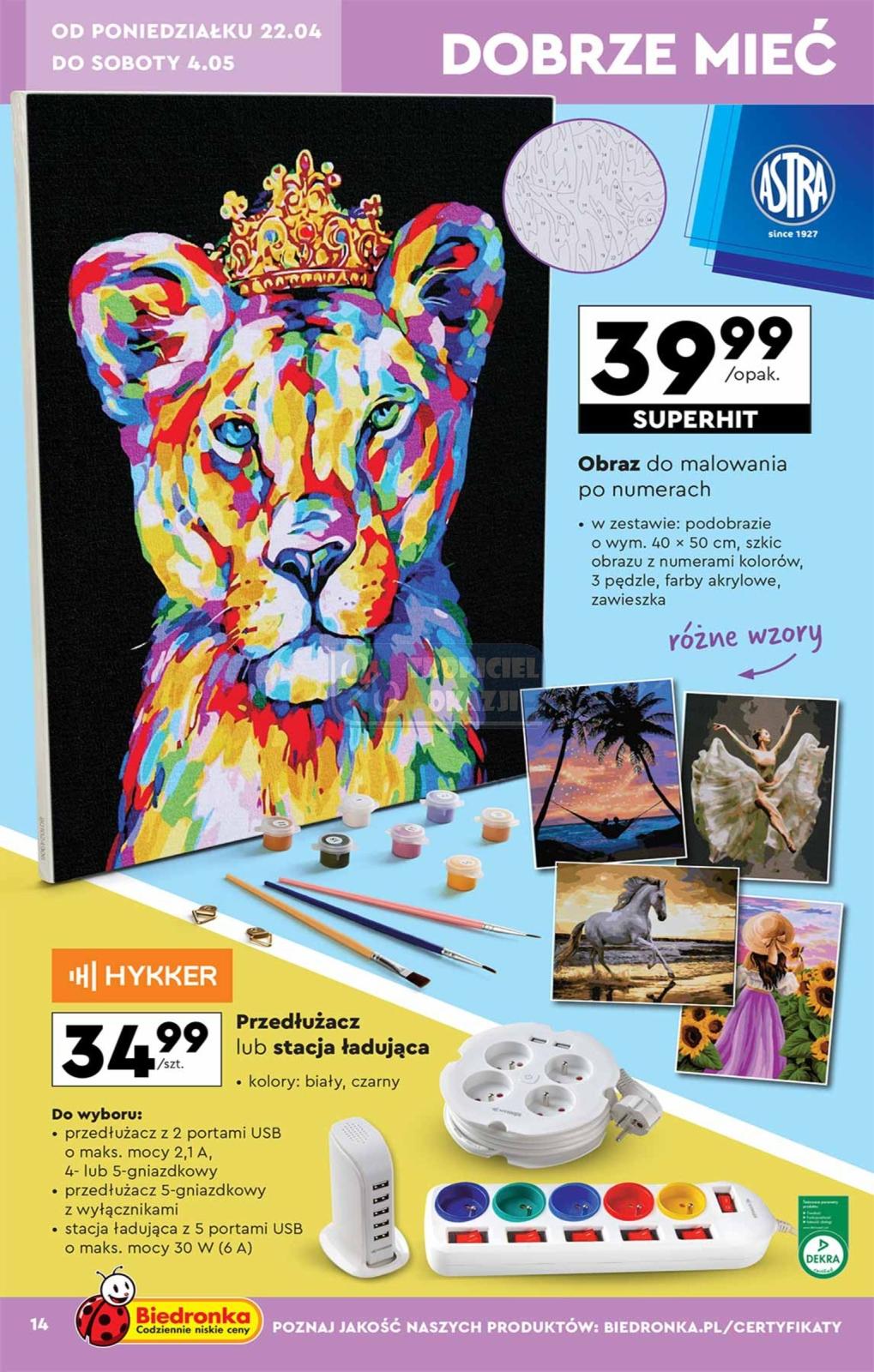 Gazetka promocyjna Biedronka str. 14