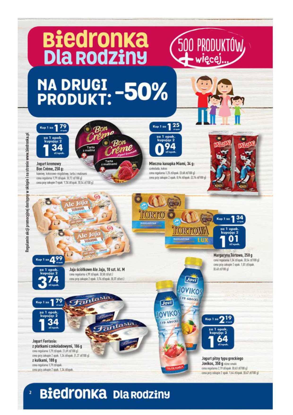 Gazetka promocyjna Biedronka str. 2