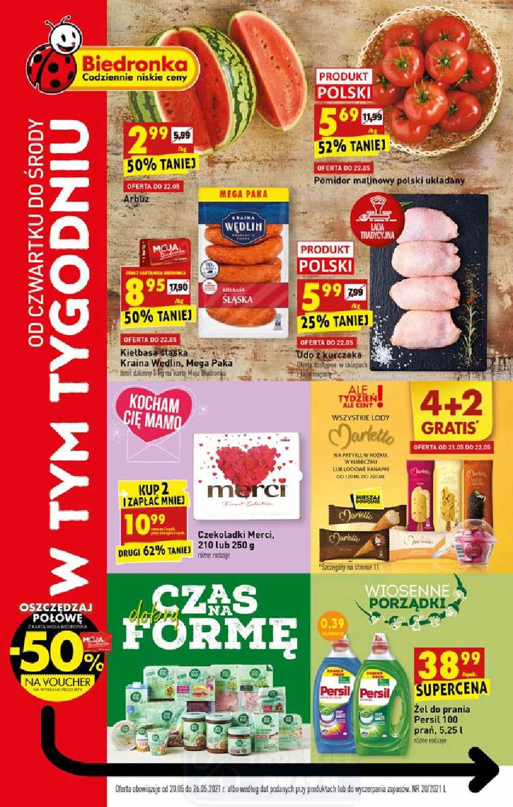 Gazetka promocyjna Biedronka str. 1