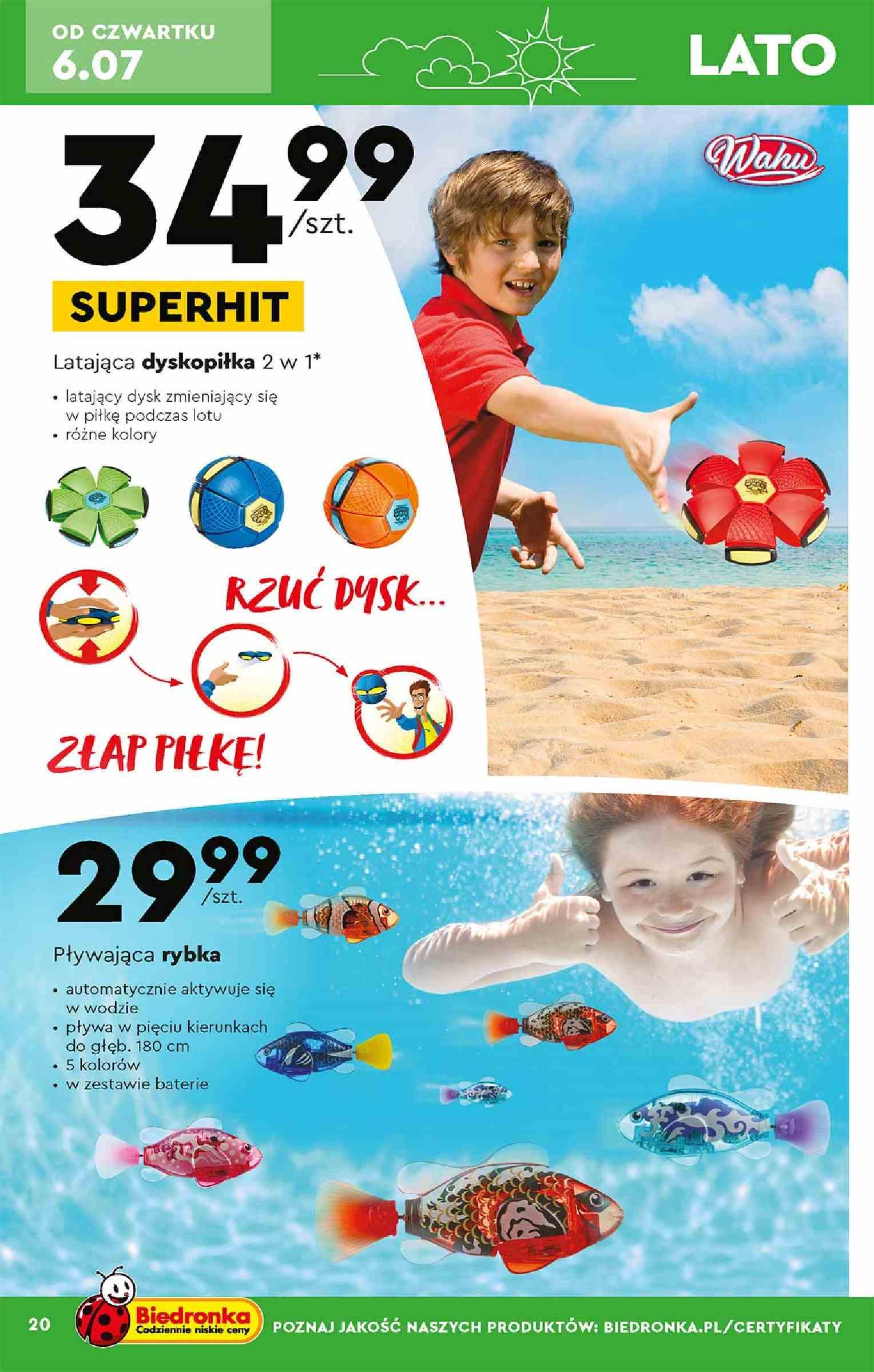 Gazetka promocyjna Biedronka str. 20