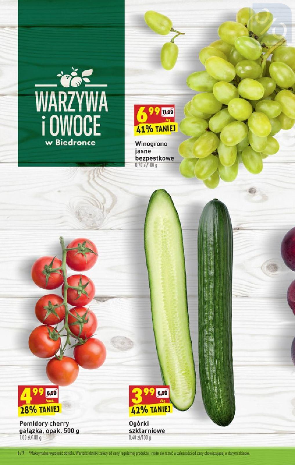 Gazetka promocyjna Biedronka str. 6