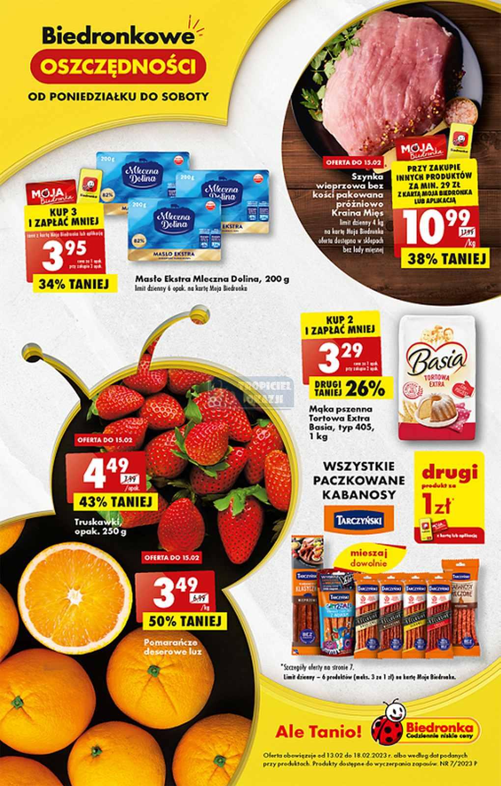 Gazetka promocyjna Biedronka str. 1