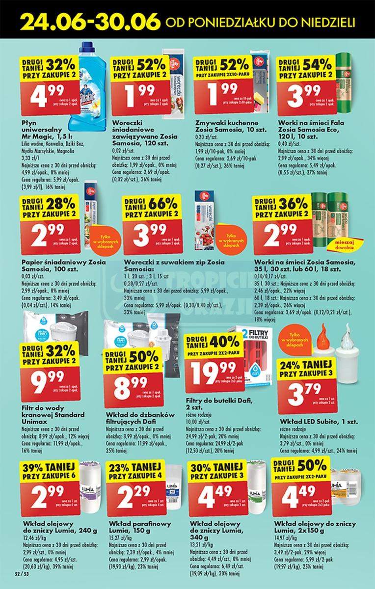 Gazetka promocyjna Biedronka str. 52