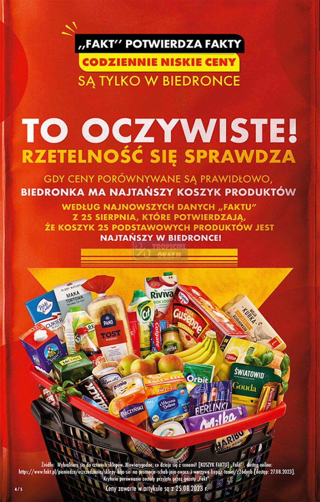 Gazetka promocyjna Biedronka str. 4