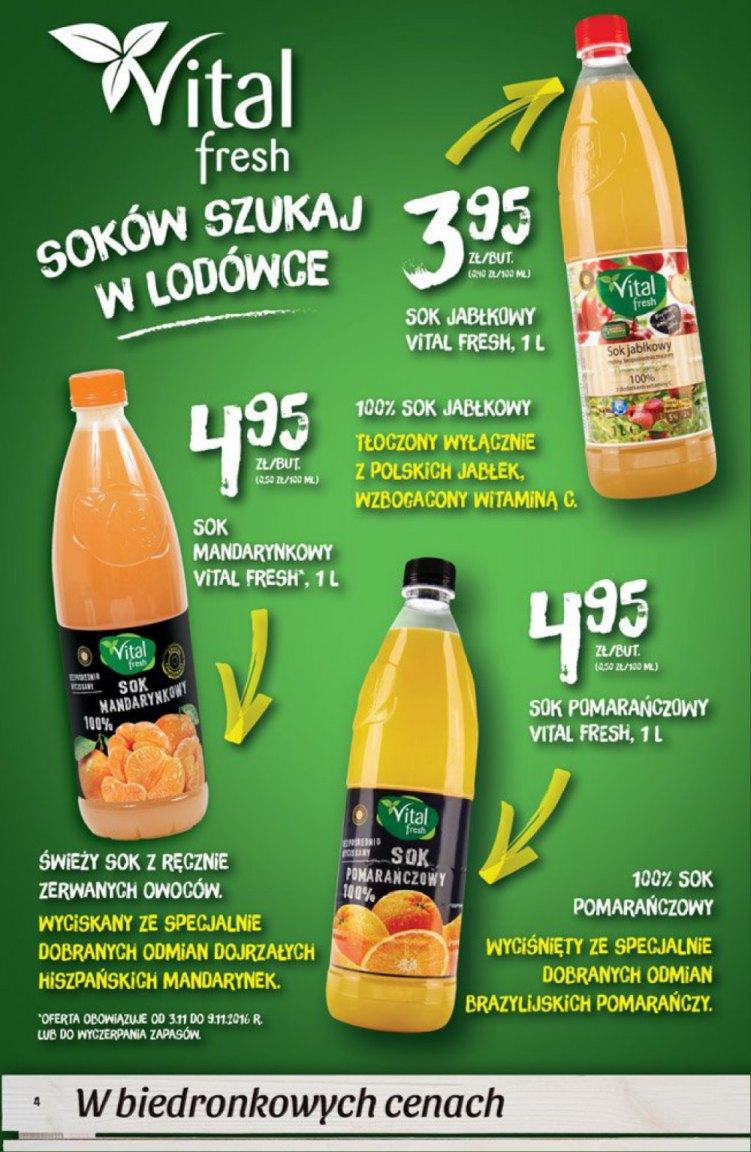 Gazetka promocyjna Biedronka str. 4