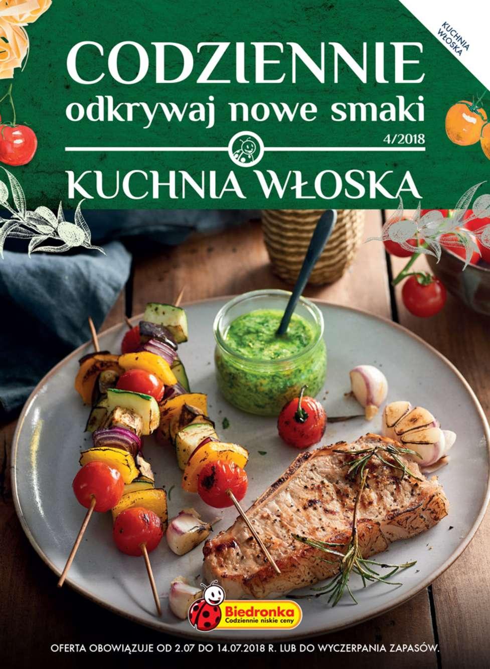 Gazetka promocyjna Biedronka str. 1