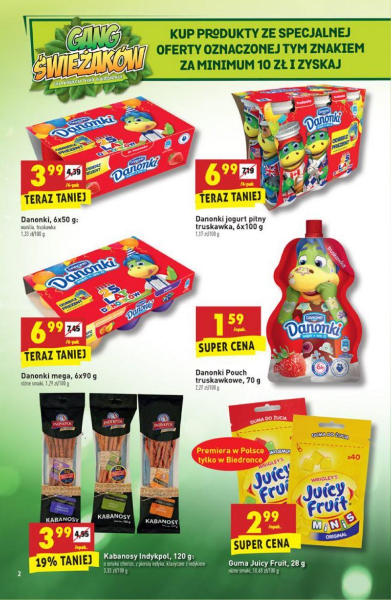 Gazetka promocyjna Biedronka str. 2