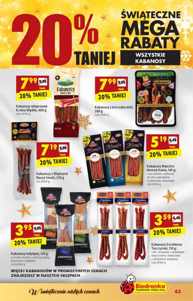 Gazetka promocyjna Biedronka str. 43