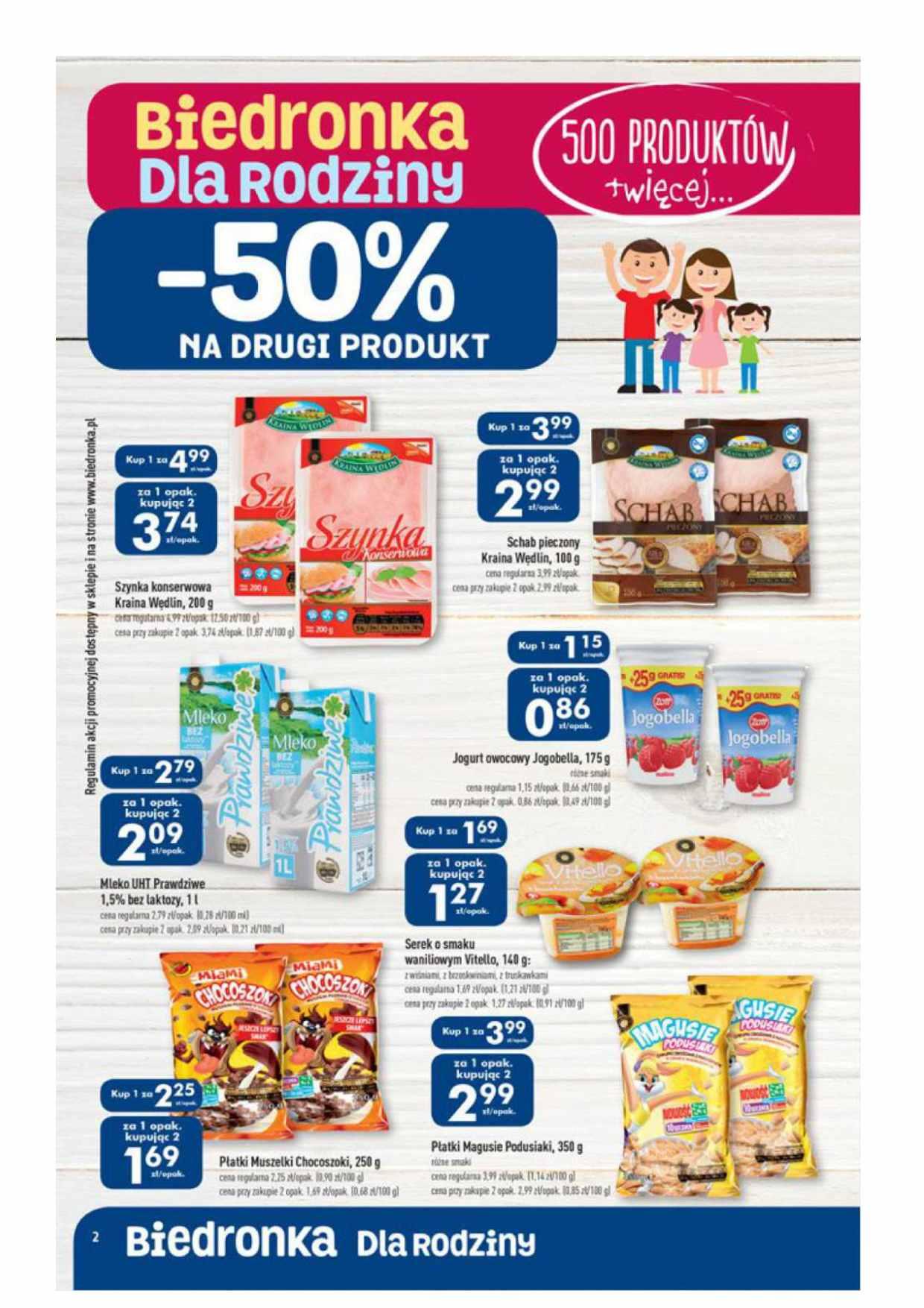 Gazetka promocyjna Biedronka str. 2