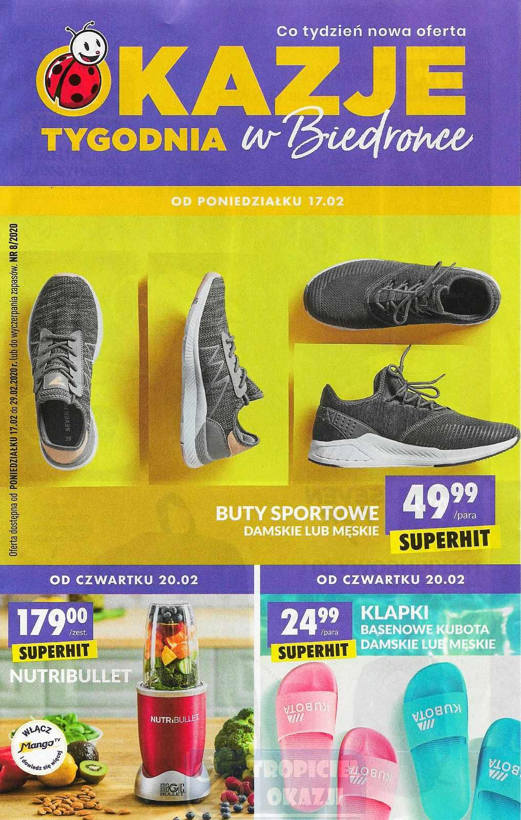 Gazetka promocyjna Biedronka str. 1