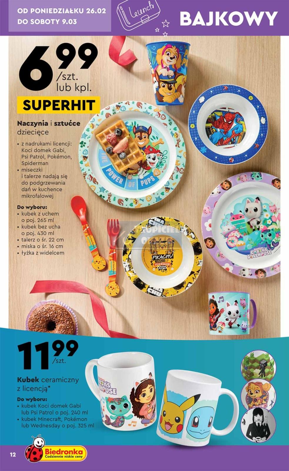 Gazetka promocyjna Biedronka str. 12