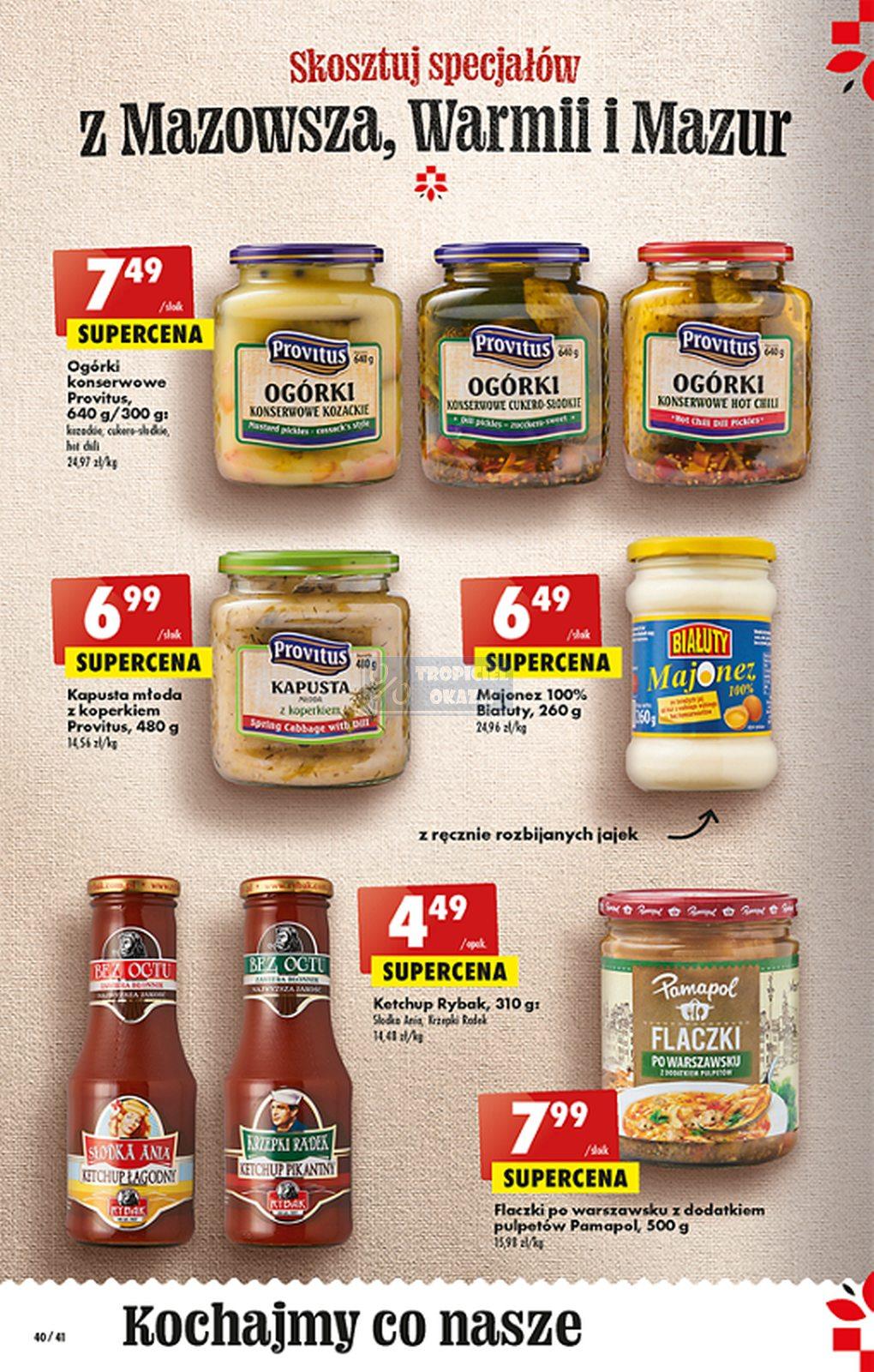 Gazetka promocyjna Biedronka str. 40