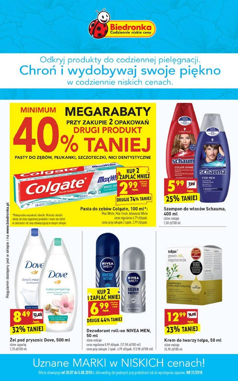 Gazetka promocyjna Biedronka str. 1