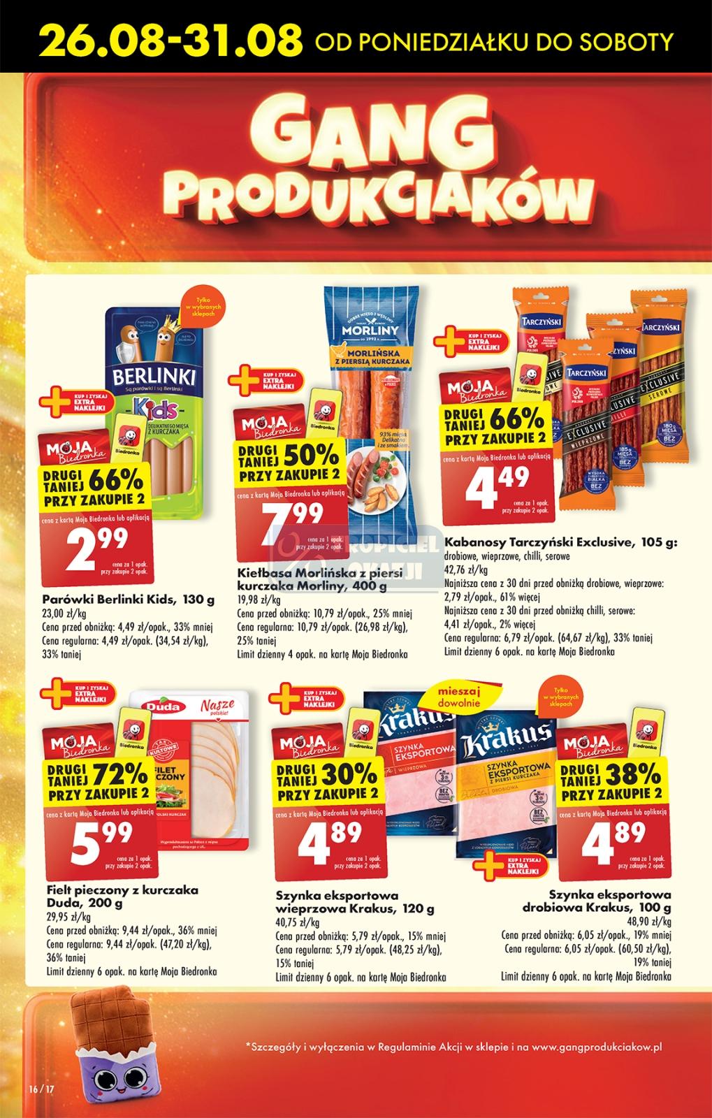 Gazetka promocyjna Biedronka str. 16