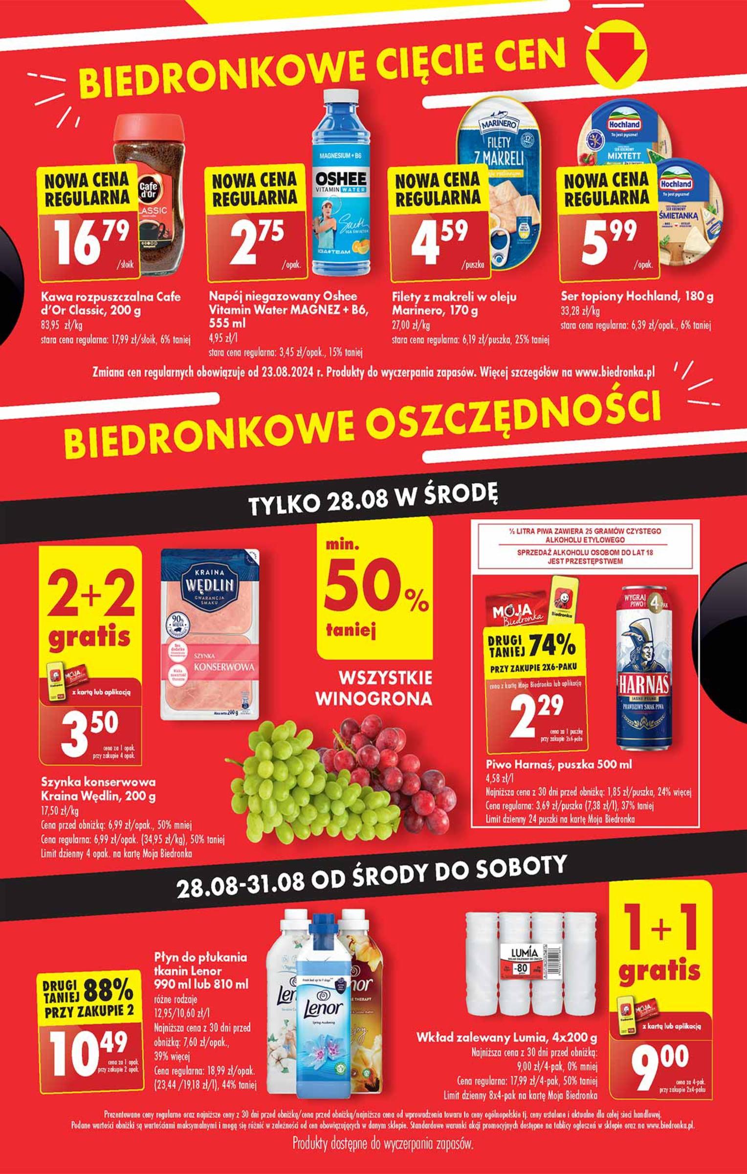 Gazetka promocyjna Biedronka str. 2