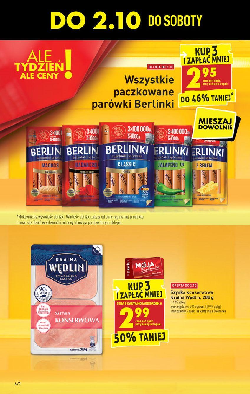 Gazetka promocyjna Biedronka str. 6