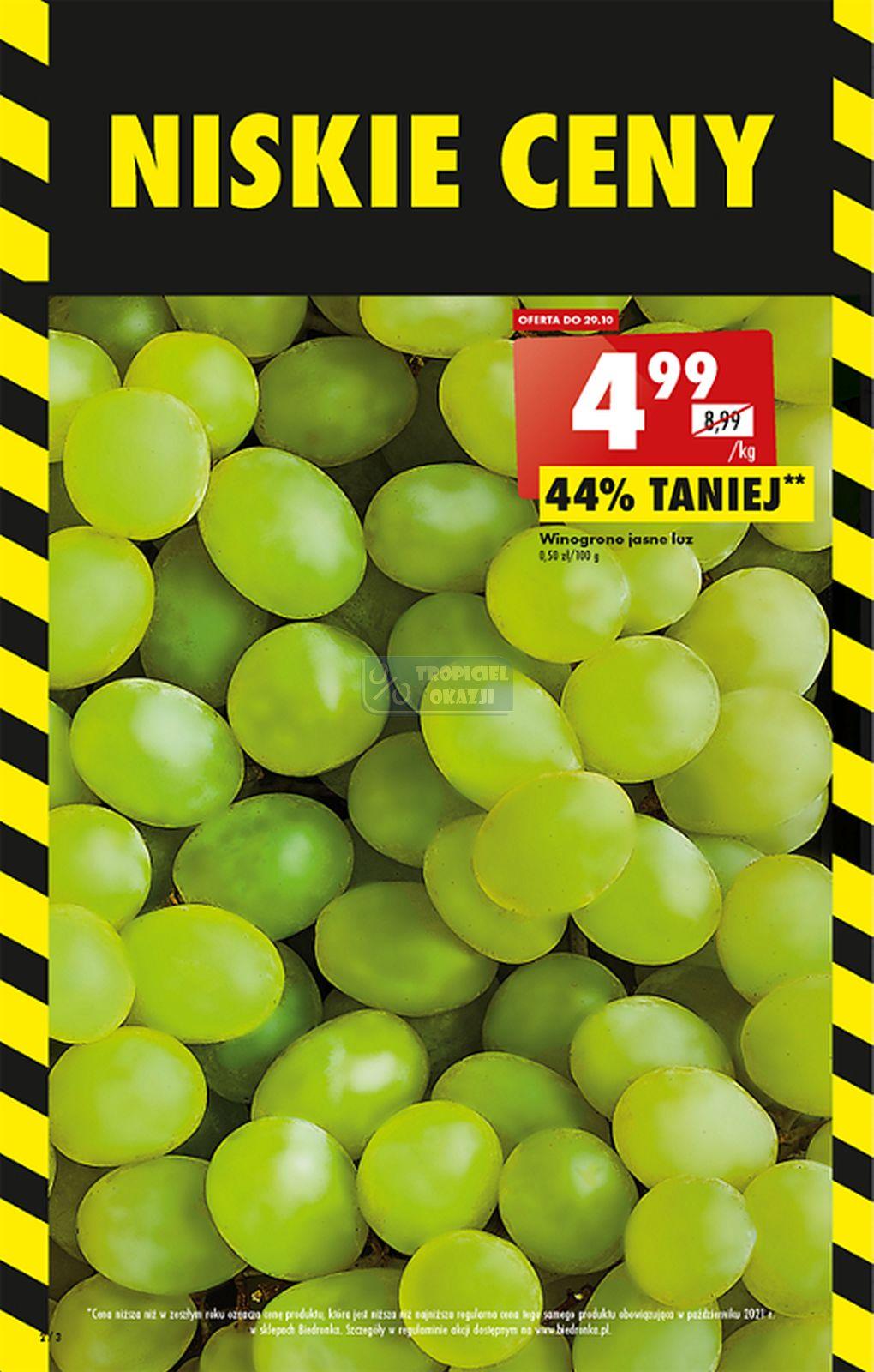 Gazetka promocyjna Biedronka str. 2