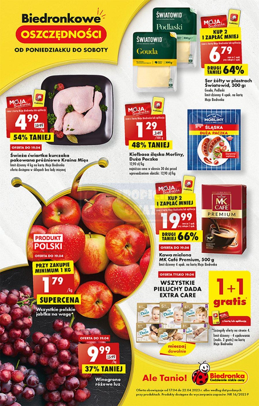 Gazetka promocyjna Biedronka str. 1