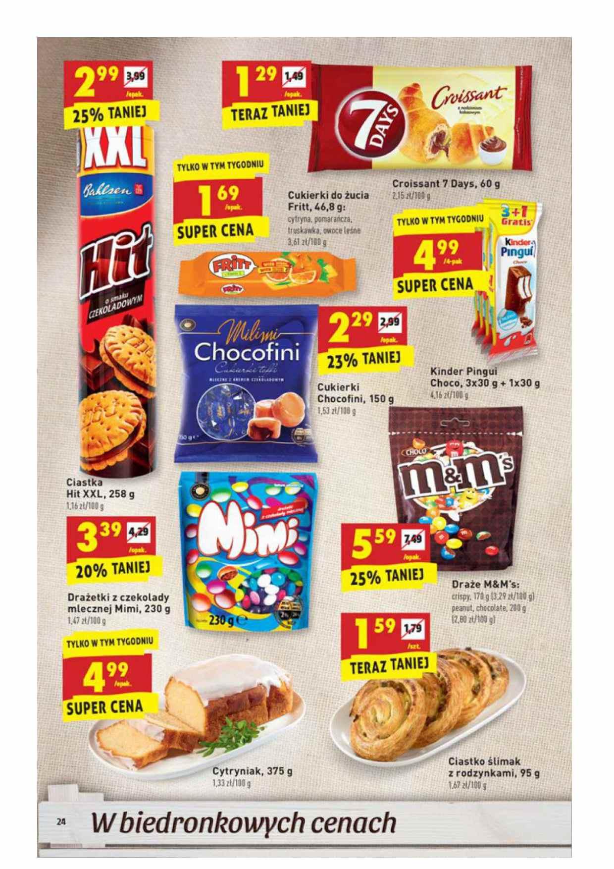 Gazetka promocyjna Biedronka str. 24