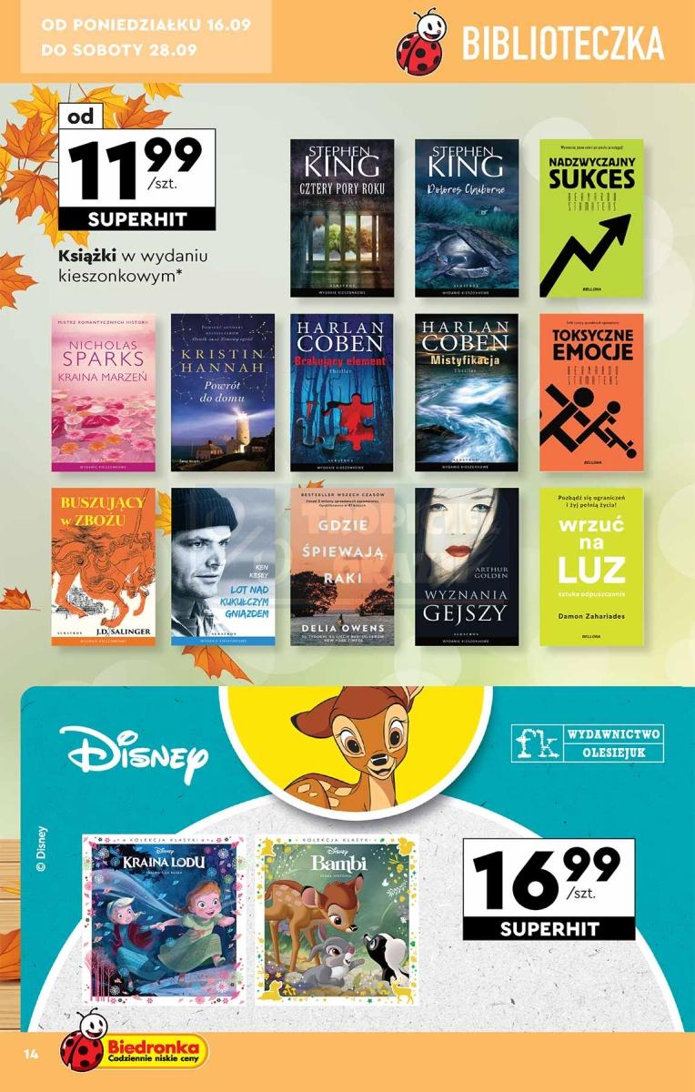 Gazetka promocyjna Biedronka str. 14