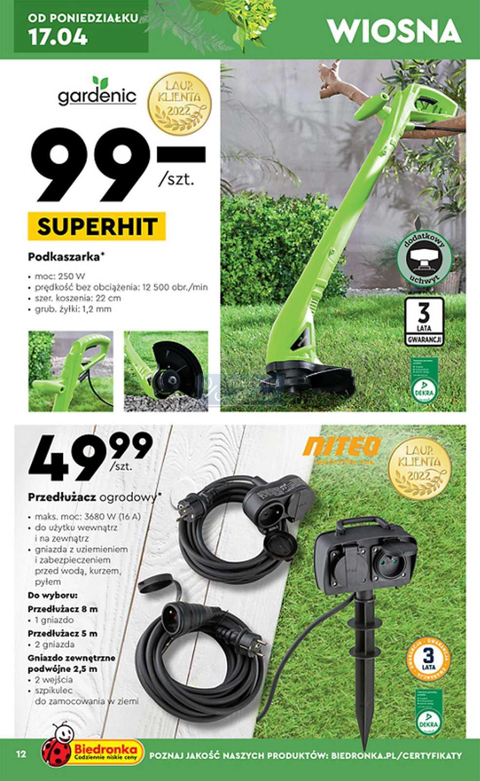 Gazetka promocyjna Biedronka str. 12