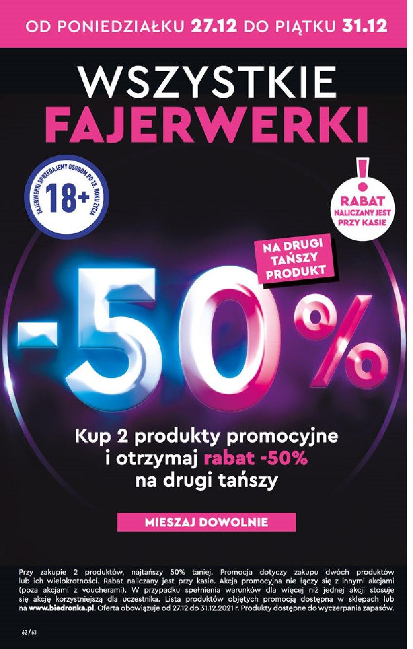 Gazetka promocyjna Biedronka str. 62