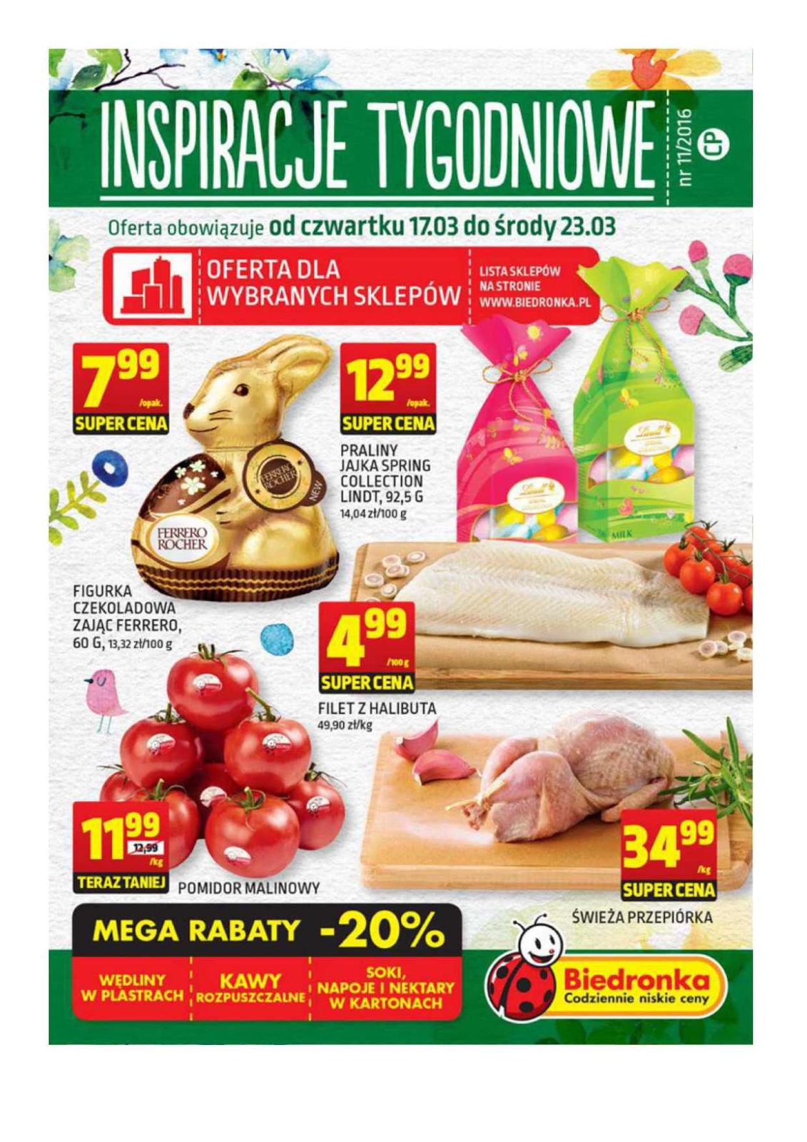 Gazetka promocyjna Biedronka str. 1