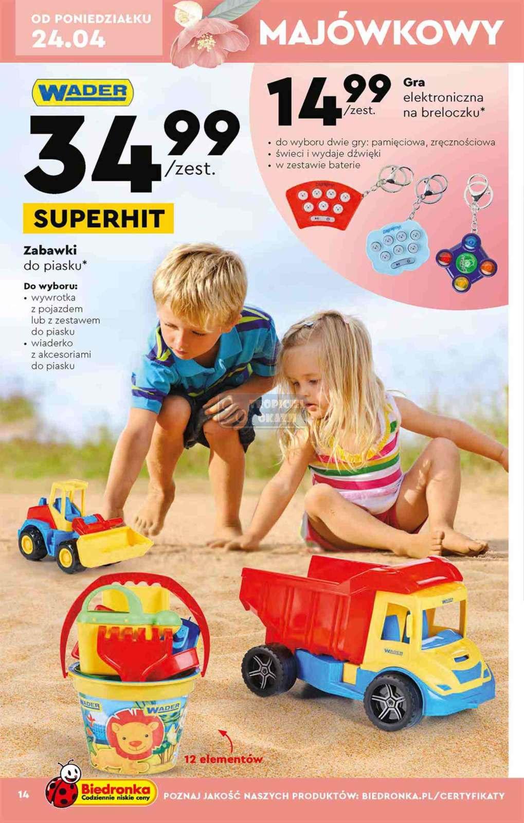 Gazetka promocyjna Biedronka str. 14