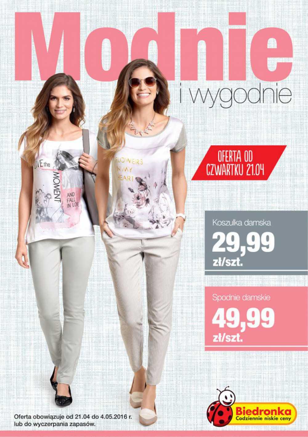 Gazetka promocyjna Biedronka str. 1