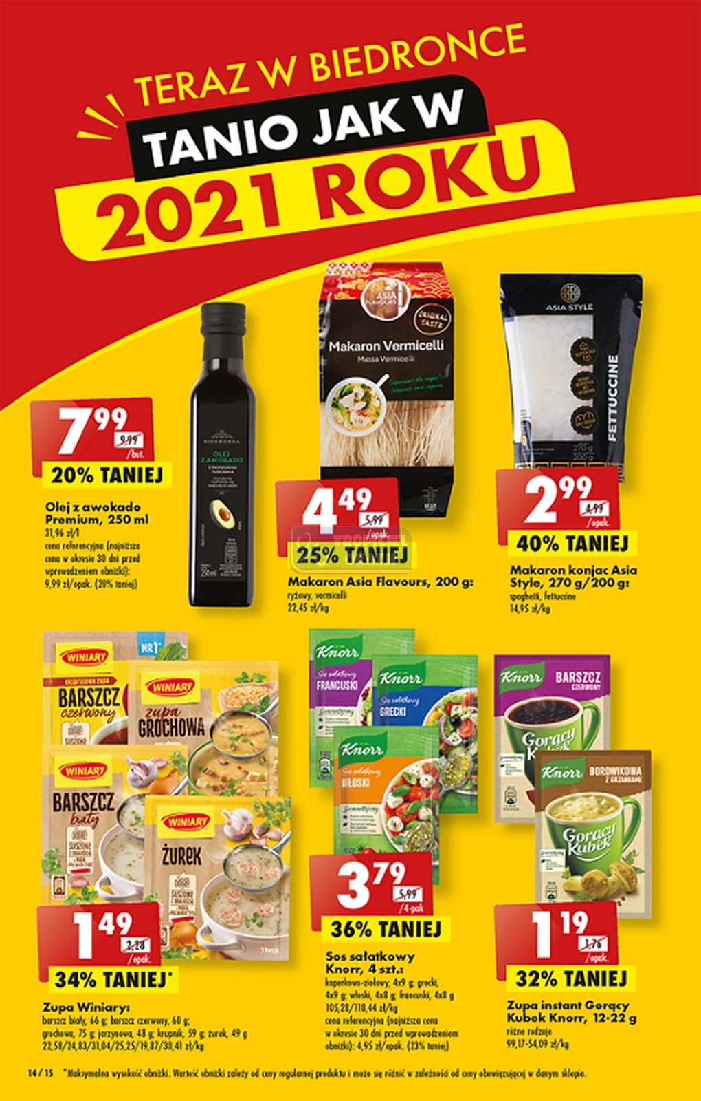 Gazetka promocyjna Biedronka str. 14