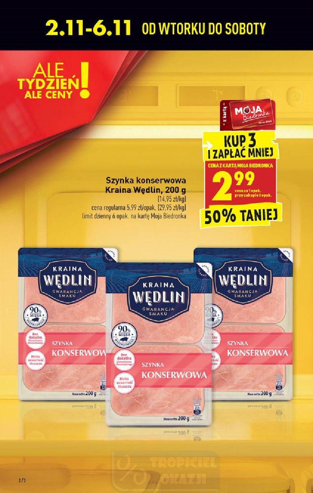 Gazetka promocyjna Biedronka str. 2