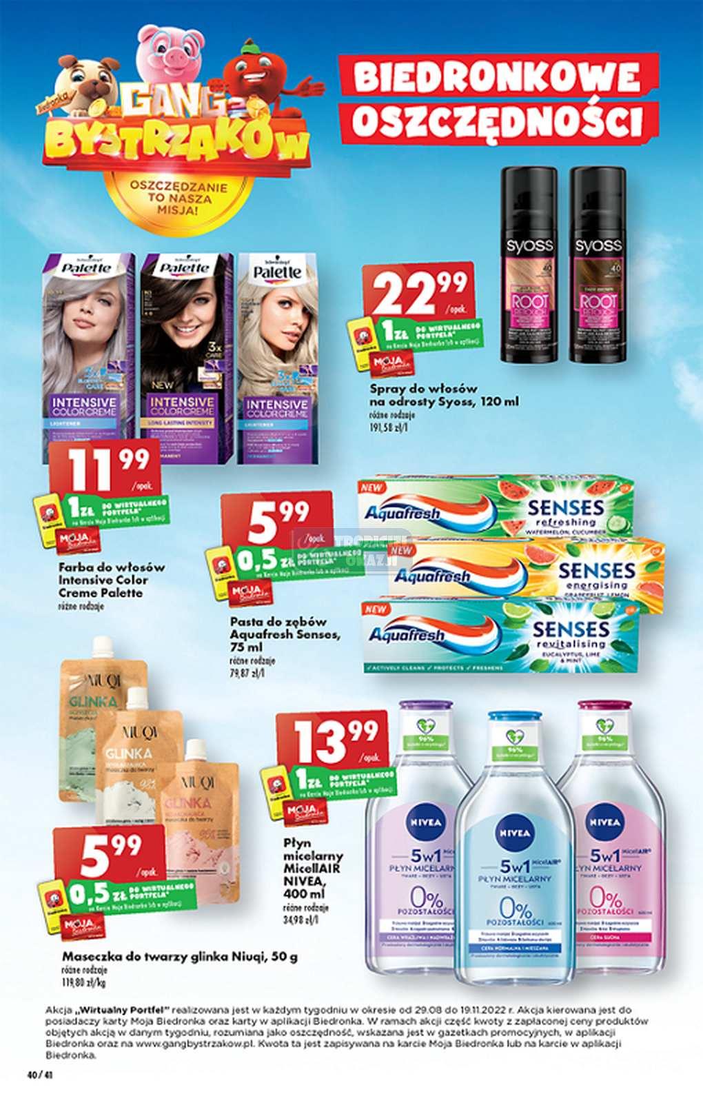 Gazetka promocyjna Biedronka str. 40