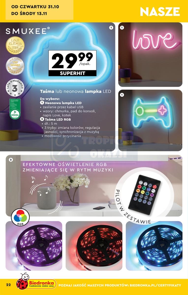 Gazetka promocyjna Biedronka str. 22