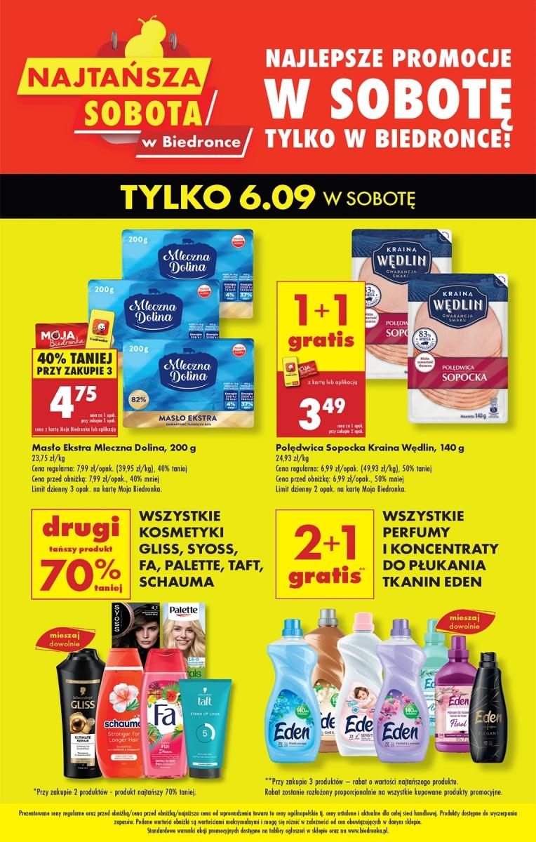 Gazetka promocyjna Biedronka str. 1