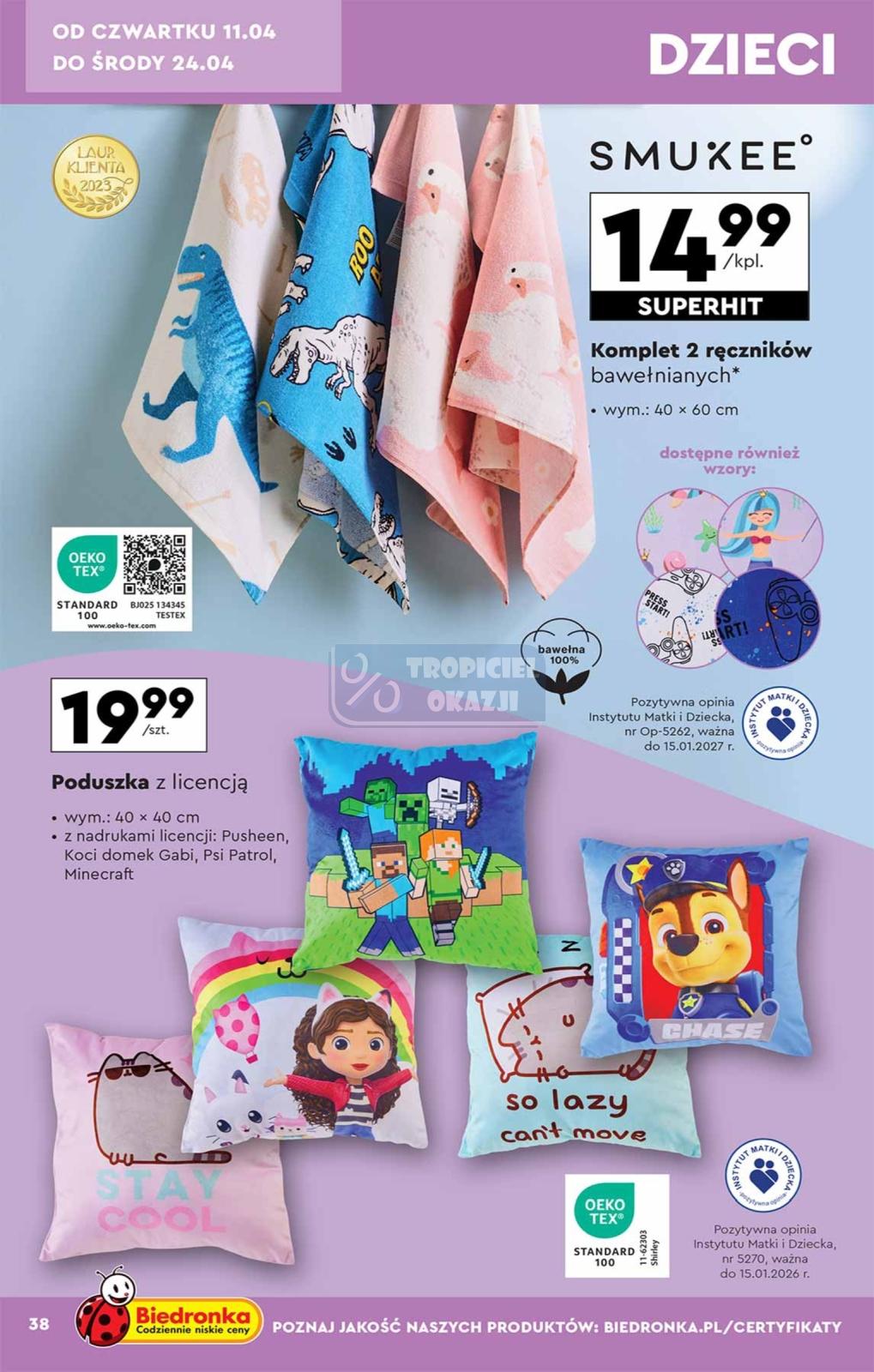 Gazetka promocyjna Biedronka str. 38